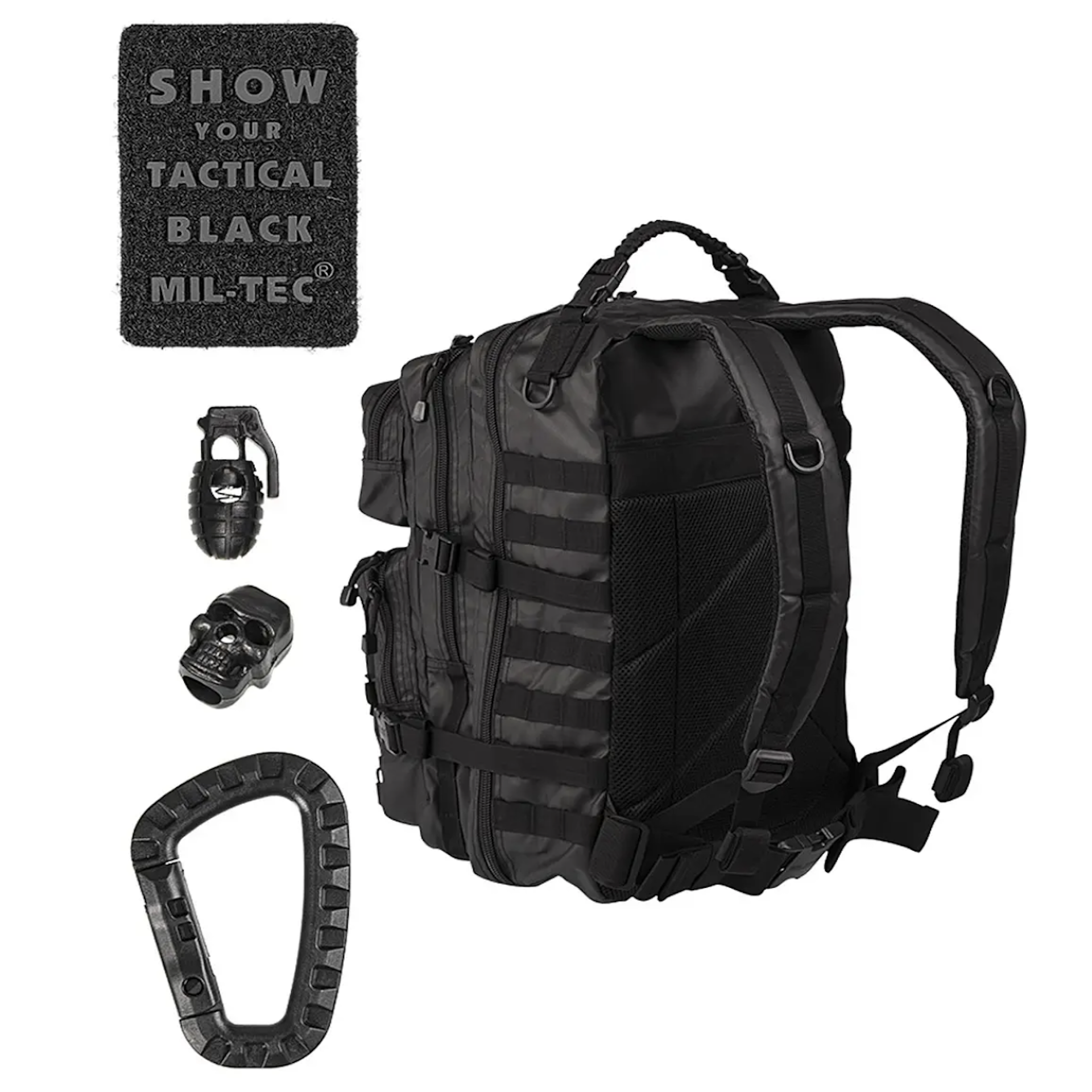 MILTEC Rucksack US Assault Pack Large Tactical Black