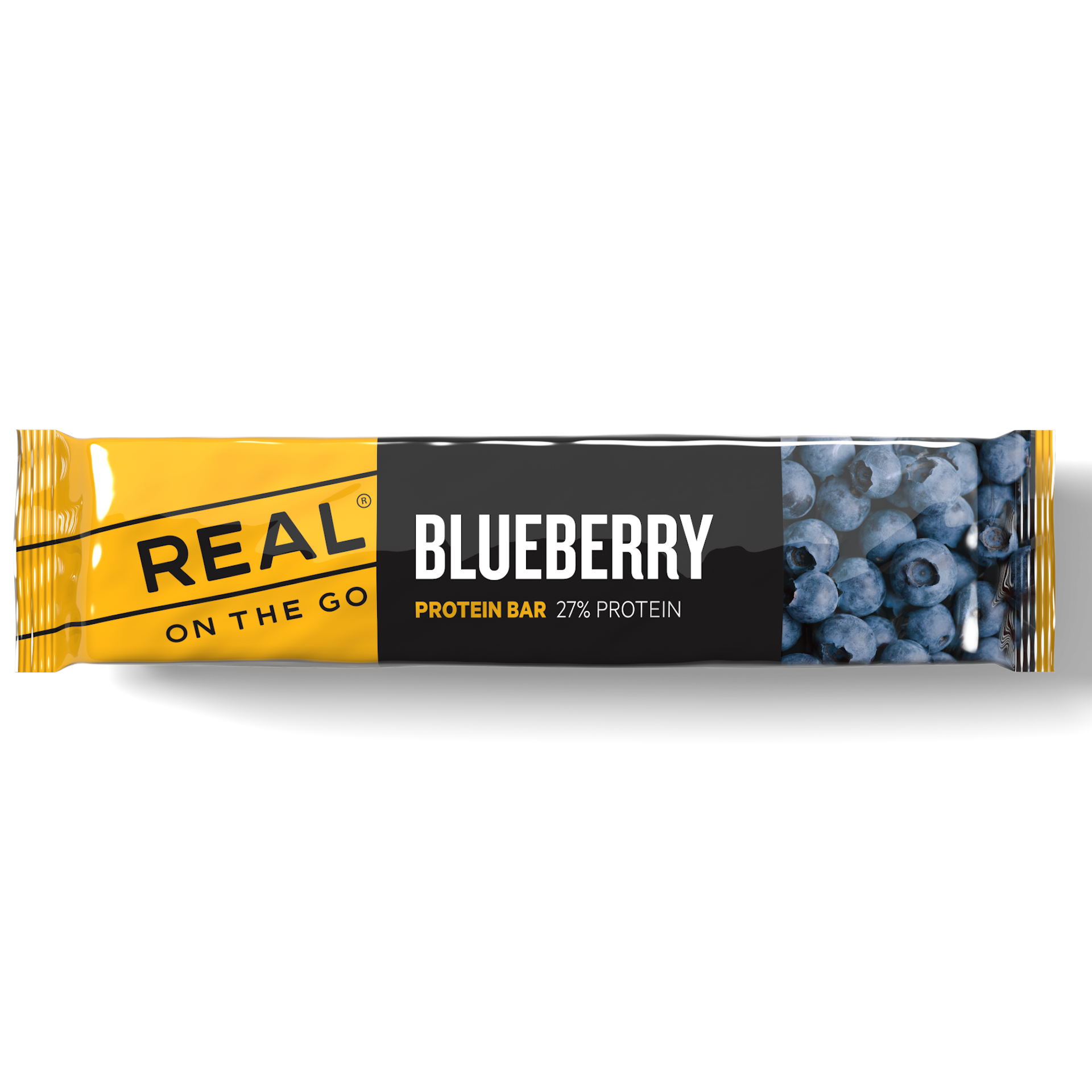 REAL ON THE GO Proteinriegel Blueberry