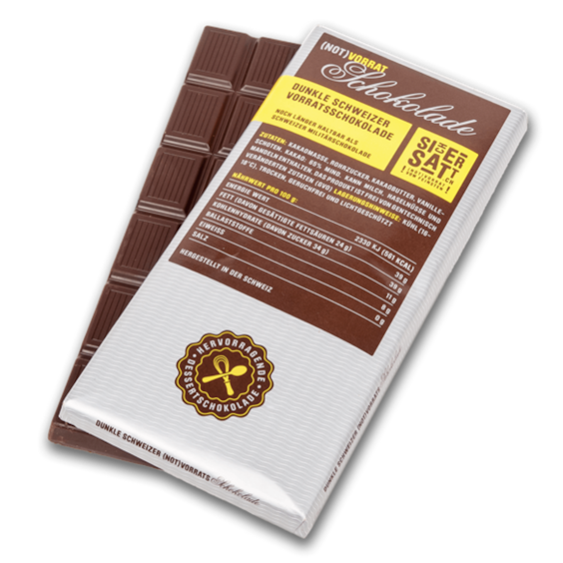 SicherSatt Schweizer Schokolade (100g)