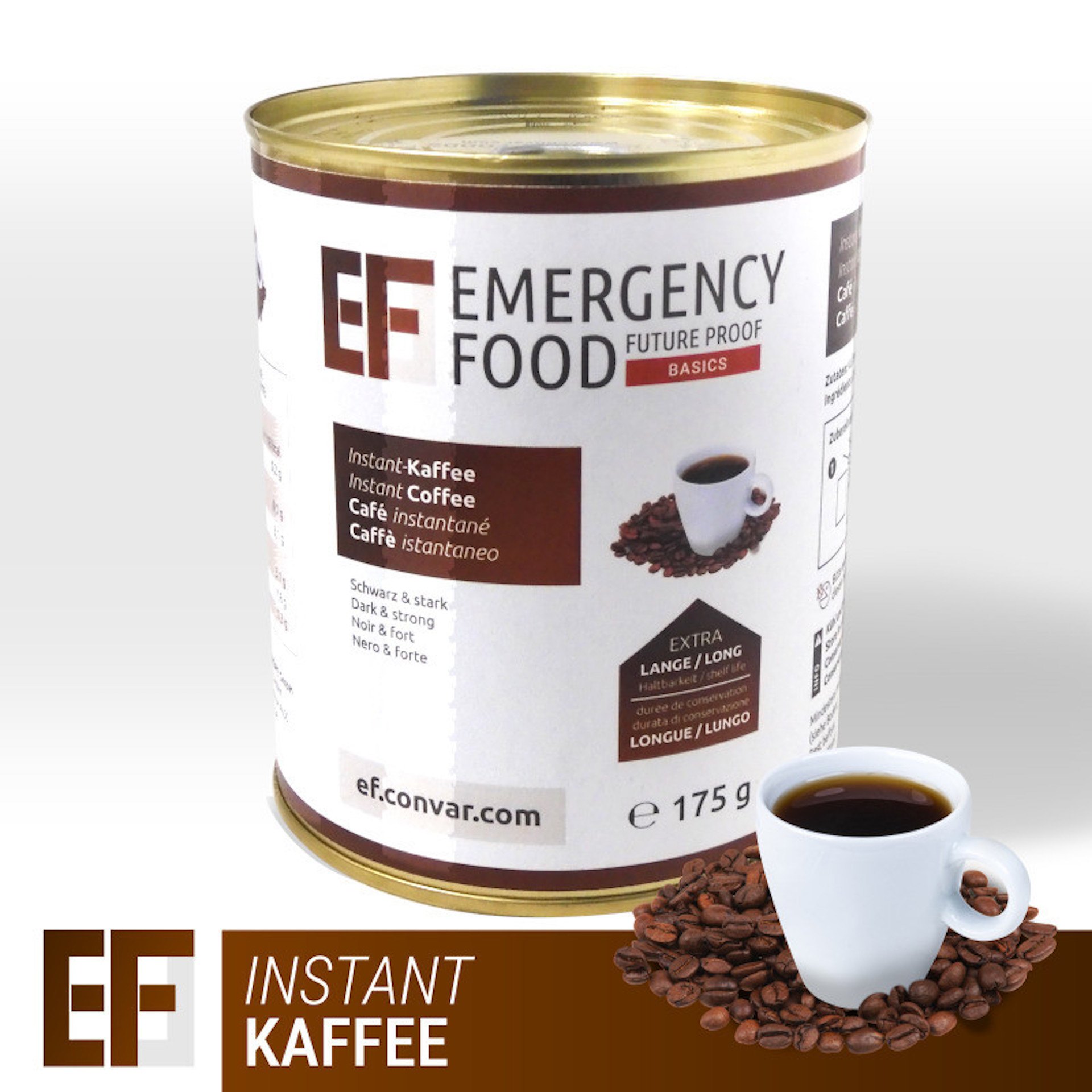 CONVAR EF BASICS Instant-Kaffee (175g)
