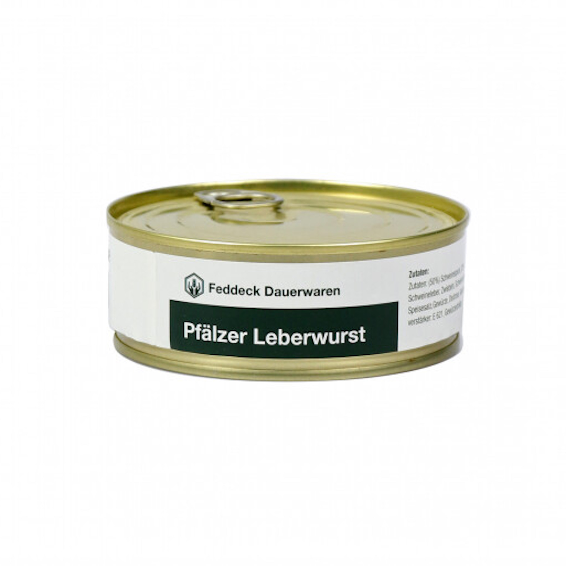 FEDDECK Pfälzer Leberwurst Dosenwurst (200g)