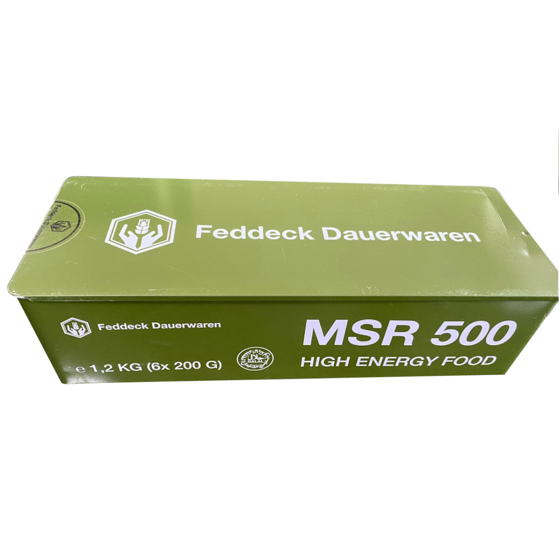 FEDDECK MSR 500 High Energie Food in Metalldose 6 x 200g