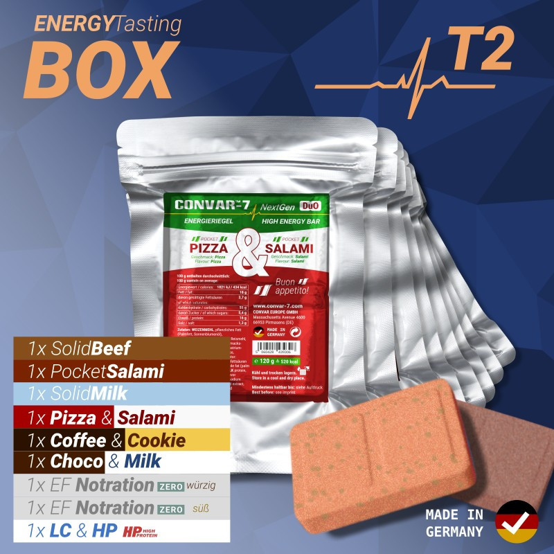 CONVAR-7 NextGen Energy Bar - Tasting Box 2